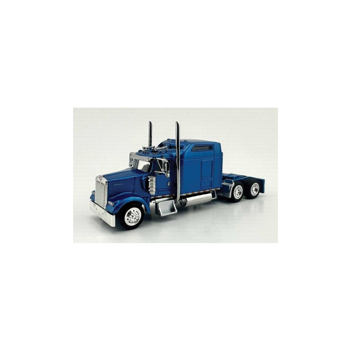 Kenworth W900 Sleeper Cab Tractor Only - Assembled -- Metallic Blue, HO, HO Logistics Replicas W90006