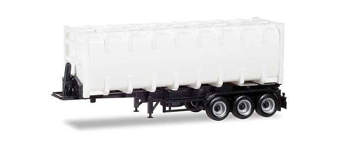 Truck/Trailers -- 30′ Bulk Container Trailer, HO, Herpa Models 76234