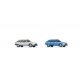 1970-1986 Citroen GS 2-Pack - Color 3D Print -- 1 Blue, 1 White, Z, Noch Gmbh & Co 44603