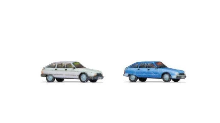 1970-1986 Citroen GS 2-Pack - Color 3D Print -- 1 Blue, 1 White, Z, Noch Gmbh & Co 44603