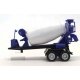 Two-Axle Cement Trailer - Assembled -- Various Standard Colors, HO, Herpa Models 5492