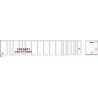 53′ Platewall Highway Trailer - Assembled -- DART 11250 (white, black, red), HO, Bowser Manufacturing Co. 43291