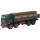 Foden FG Dray Flatbed Truck with Load - Assembled -- Watneys (green, red), N, Oxford Diecast NFG016