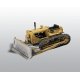 American Construction Equipment (Unpainted Metal Kit) -- Bulldozer w/Blade, HO, Woodland Scenics 233