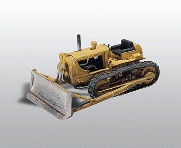 American Construction Equipment (Unpainted Metal Kit) -- Bulldozer w/Blade, HO, Woodland Scenics 233