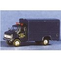 Chevrolet 1-Ton Delivery Van - Emergency - Police Vehicles -- Michigan State Police (blue), HO, Trident Miniatures 90178