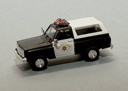 Chevrolet Blazer - Emergency - Police Vehicles -- California Highway Patrol, HO, Trident Miniatures 90339