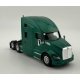 Kenworth T-680 Sleeper-Cab Semi Tractor - Assembled -- Metallic Green, HO, HO Logistics Replicas 68005