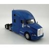 Kenworth T-680 Sleeper-Cab Semi Tractor - Assembled -- Metallic Blue, HO, HO Logistics Replicas 68006