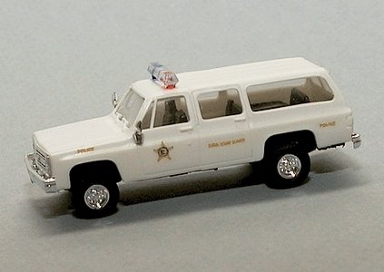 Chevrolet Suburban - Emergency - Police Vehices -- United States Department of Homeland Secur, HO, Trident Miniatures 90348