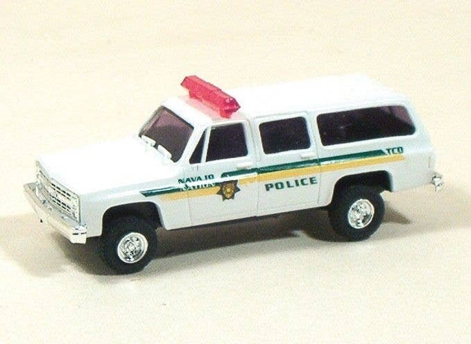 Chevrolet Suburban - Emergency - Police Vehicles -- Navajo Nation Police, HO, Trident Miniatures 90141