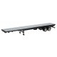 Semi Trailer (No Tractor) -- 48′ Flatbed Trailer, HO, Herpa Models 5294