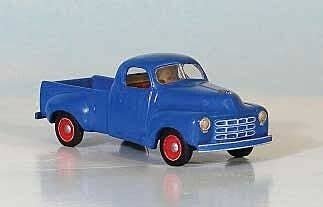 1949-1953 Studebaker Pickup - Resin Kit -- Undecorated, HO, Sylvan Scale Models V129
