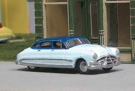 Hudson 4-Door Sedan - Resin Kit -- Undecorated, HO, Sylvan Scale Models V345
