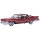 1959 Imperial Crown 2-Door Hardtop - Assembled -- Radiant Red, Black, HO, Oxford Diecast 87IC59003