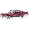 1959 Imperial Crown 2-Door Hardtop - Assembled -- Radiant Red, Black, HO, Oxford Diecast 87IC59003