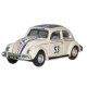 Old-Style Volkswagen Beetle - Assembled -- 53 (pearl white, silver, blue, white, red, black), 1/76, Oxford Diecast 76VWB001