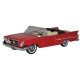1961 Chrysler 300 Convertible - Assembled -- Top Down (Mardi Gras Red), HO, Oxford Diecast 87CC61001