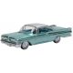 1959 Pontiac Bonneville - Assembled -- Seaspray Green, HO, Oxford Diecast 87PB59003