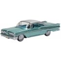 1959 Pontiac Bonneville - Assembled -- Seaspray Green, HO, Oxford Diecast 87PB59003