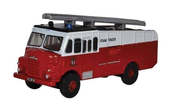 1970 Bedford RLHZ Green Goddess Self-Propelled Pump - Assembled -- Glamorgan Fire Service, N, Oxford Diecast NGG002