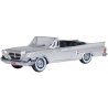 1961 Chrysler 300 Convertible - Assembled -- Top Down (Sheffield Silver), HO, Oxford Diecast 87CC61007