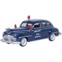 1946-1948 Desoto Suburban Sedan - Assembled -- Junction City Ambulance (blue), HO, Oxford Diecast 87DS46005