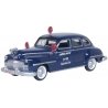 1946-1948 Desoto Suburban Sedan - Assembled -- Junction City Ambulance (blue), HO, Oxford Diecast 87DS46005