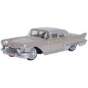 1957-1965 Cadillac Eldorado Brougham - Assembled -- Sandalwood Beige, White, HO, Oxford Diecast 87CE57004