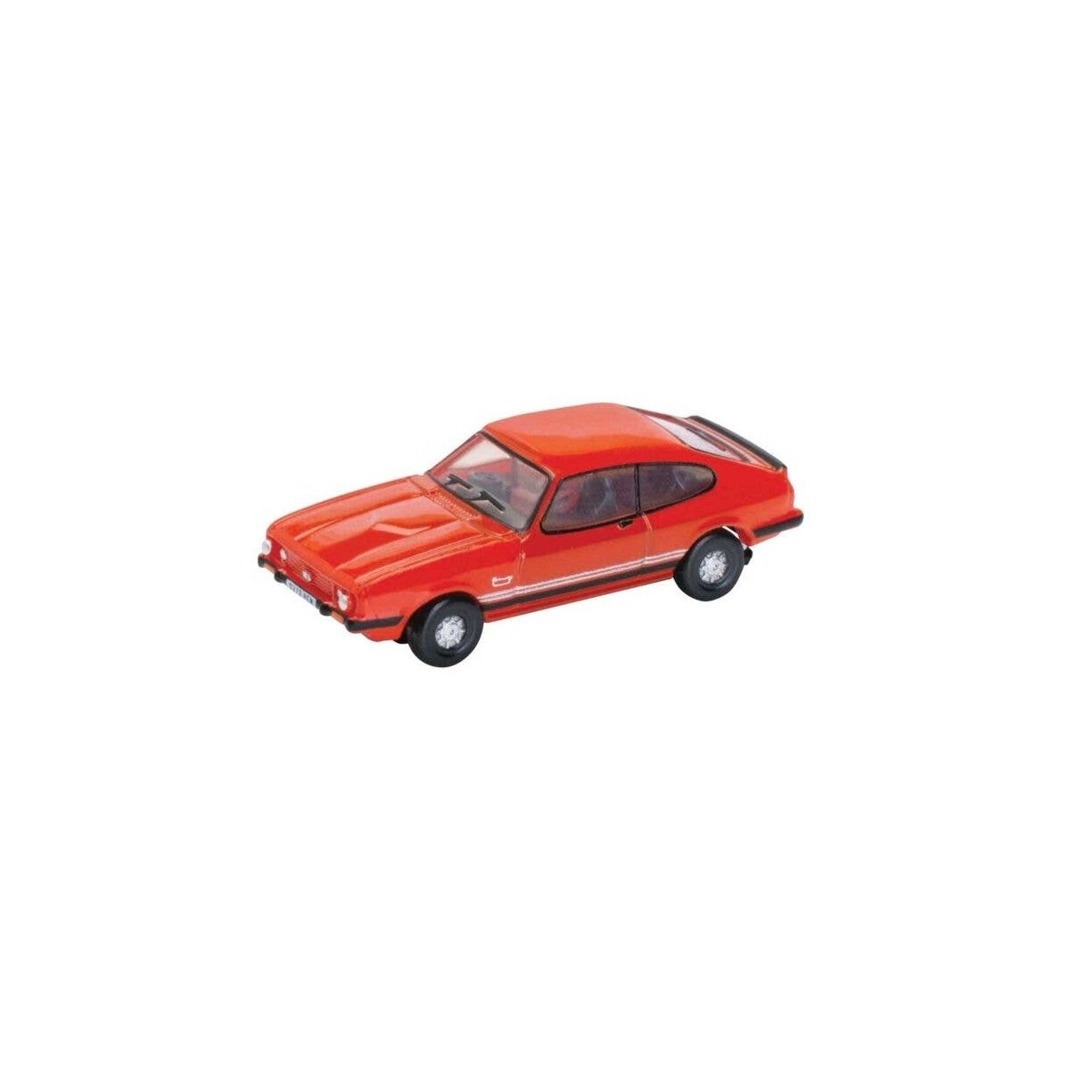 1978 Ford Capri Mk III - Assembled -- Sebring Red, N, Oxford Diecast NCAP004