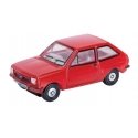 Ford Fiesta MK1 - Assembled -- Venetian Red, N, Oxford Diecast NFF001
