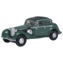 Jaguar SS Sedan - Assembled -- Suede Green, N, Oxford Diecast NJSS005