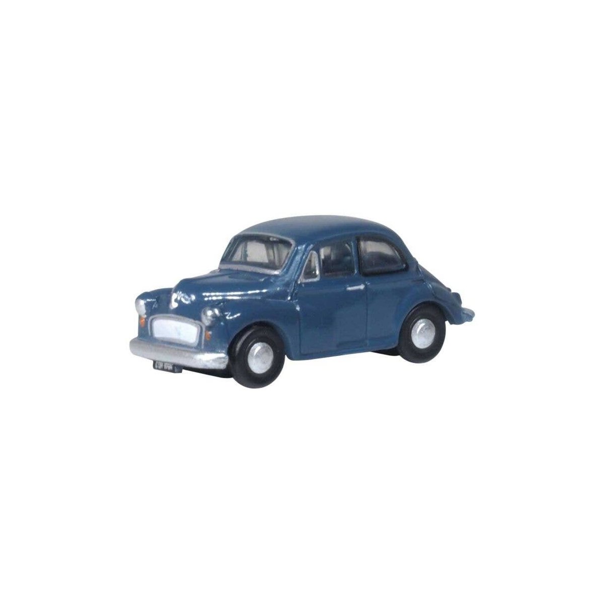 1948 Morris Minor Saloon - Assembled -- Trafalgar Blue, N, Oxford Diecast NMOS007