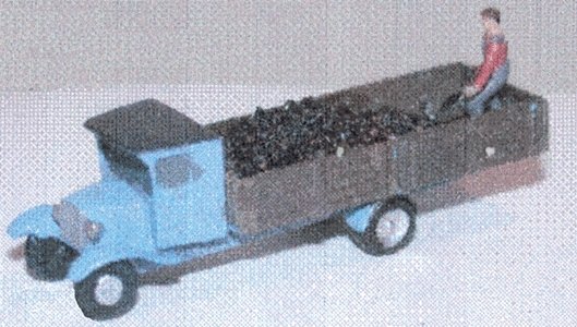 1929 Chevrolet Coal Delivery Truck - Kit -- With Figure, N, The N Scale Architect 20028