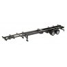 Semi Trailer (No Tractor) -- 48′ Container Chassis Only, HO, Herpa Models 5304