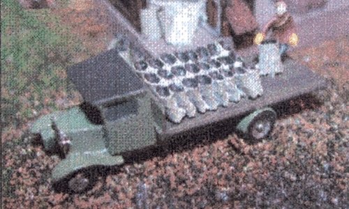 1929 Chevrolet Flatbed Truck, N, The N Scale Architect 20027