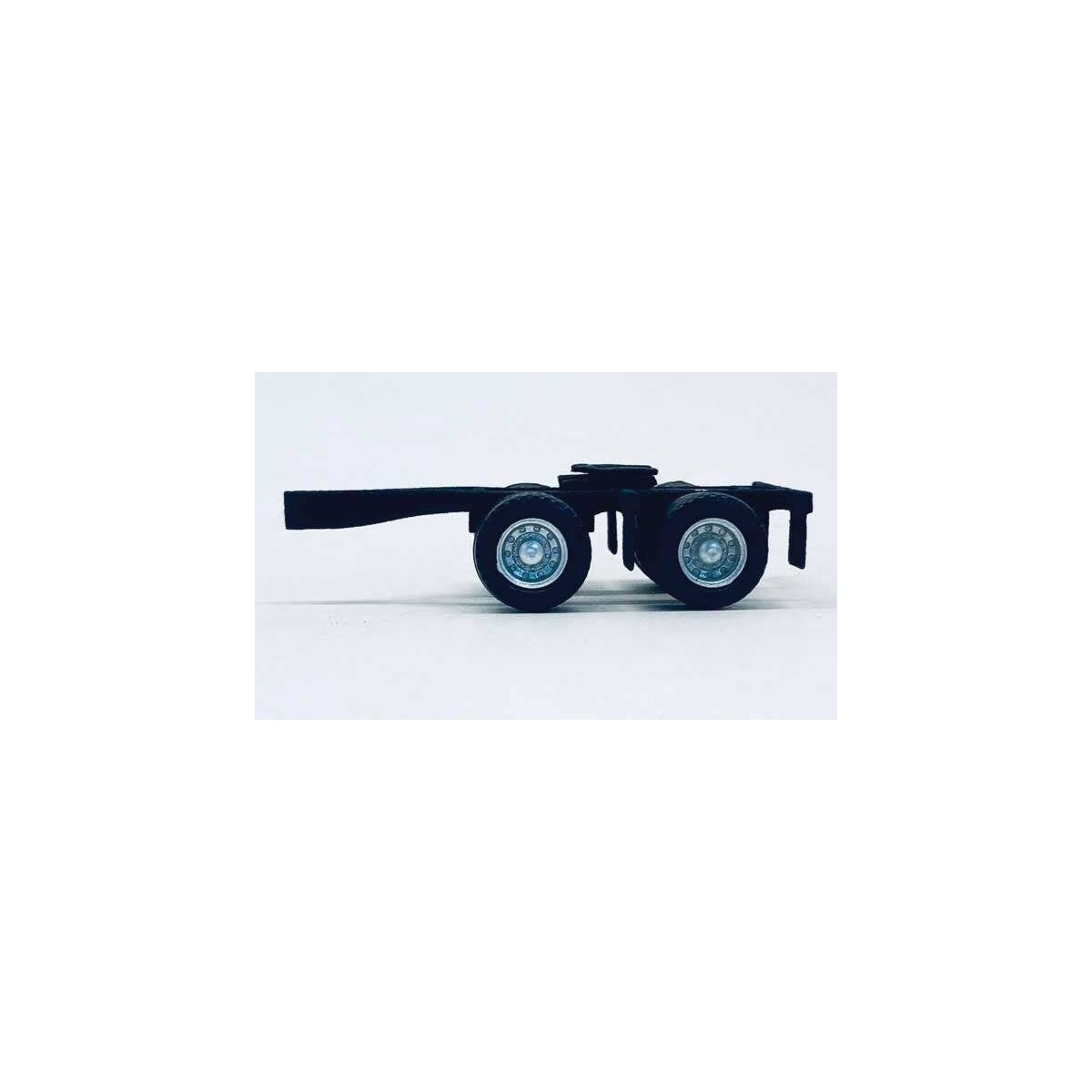 American Style Semi Trailers (Trailer Only) -- 2-Axle Converter Dolly, HO, Herpa Models 460010