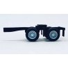 American Style Semi Trailers (Trailer Only) -- 2-Axle Converter Dolly, HO, Herpa Models 460010