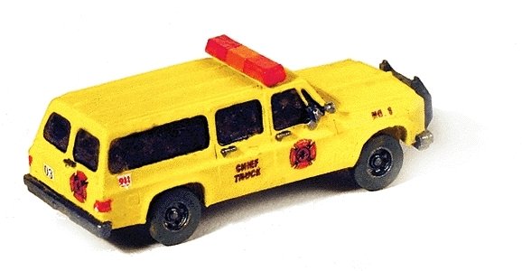 Chevrolet Suburban - Kit -- Fire Chief′s Truck, N, GHQ 51014