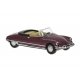 1960s Citroen DS Chapron Convertible - Assembled -- Top Down (metallic maroon), HO, Brekina Automodelle 14237