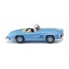 Mercedes-Benz 300 SL Convertible - Assembled -- Blue, HO, Wiking 23301