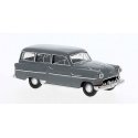 1954 Opel Olympia Caravan Station Wagon - Assembled -- Gray, HO, Brekina Automodelle 20243