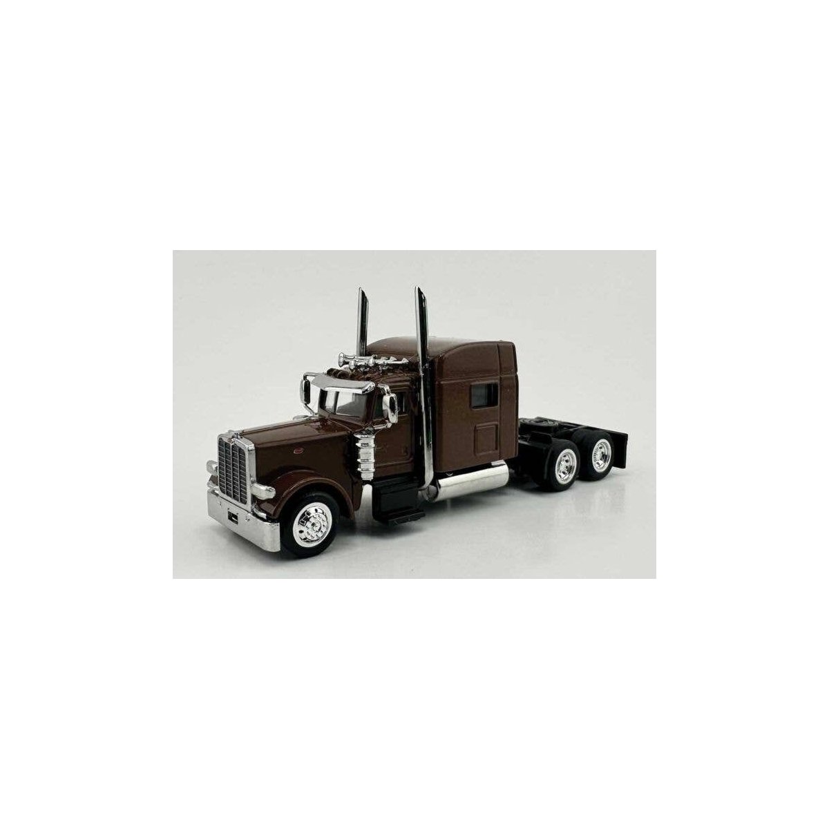 Peterbilt Sleeper Cab Tractor Only - Assembled -- Brown, HO, HO Logistics Replicas 38902