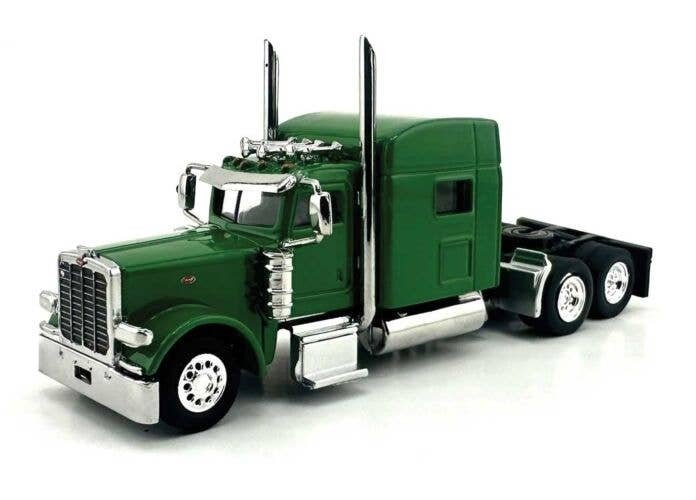 Peterbilt Sleeper Cab Tractor Only - Assembled -- Green, HO, HO Logistics Replicas 38905