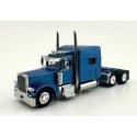 Peterbilt Sleeper Cab Tractor Only - Assembled -- Metallic Blue, HO, HO Logistics Replicas 38906