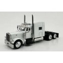 Peterbilt Sleeper Cab Tractor Only - Assembled -- White, HO, HO Logistics Replicas 38907
