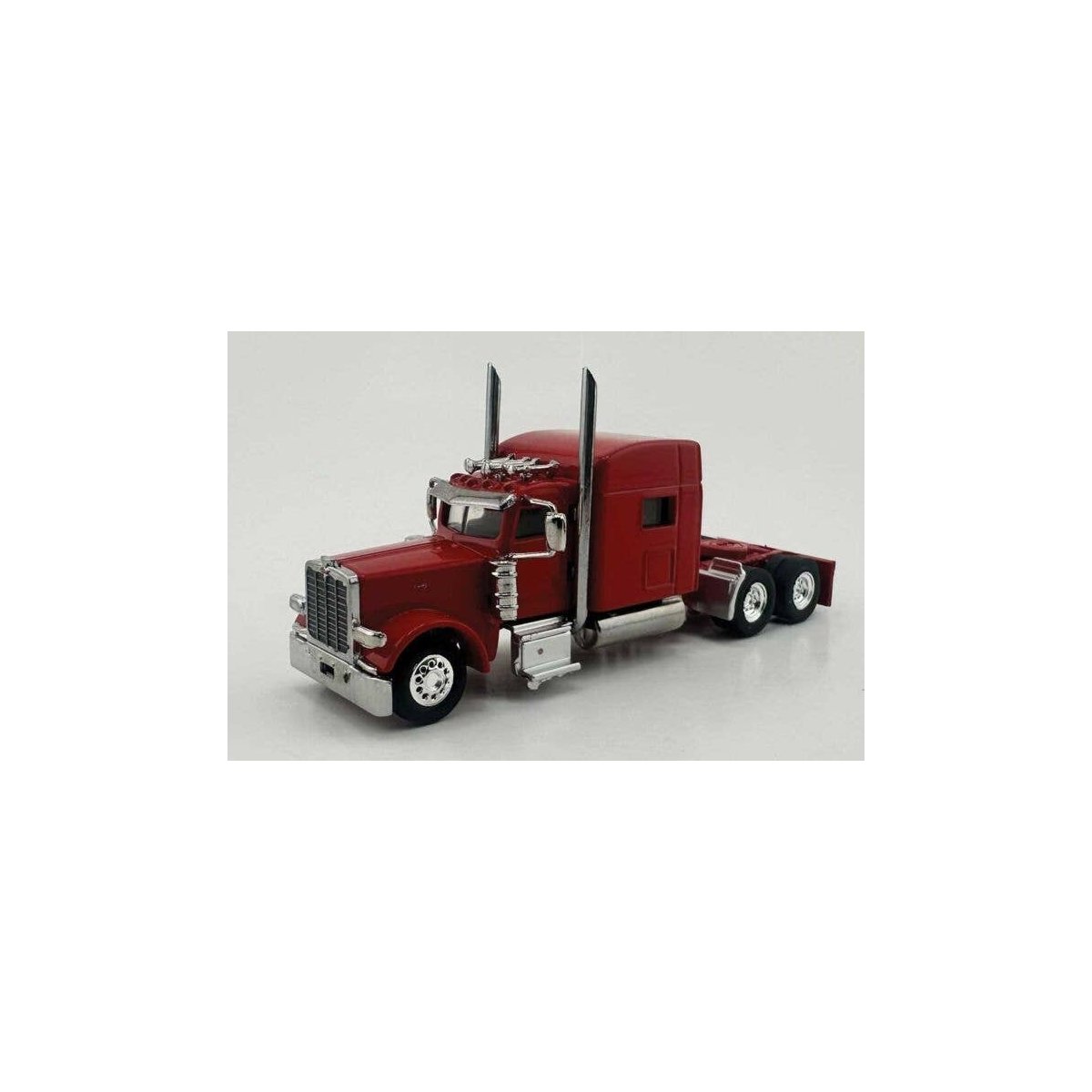 Peterbilt Sleeper Cab Tractor Only - Assembled -- Red, HO, HO Logistics Replicas 38908