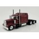 Kenworth W900 Sleeper Cab Tractor Only - Assembled -- Maroon, HO, HO Logistics Replicas W90001