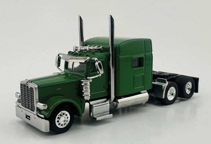 Kenworth W900 Sleeper Cab Tractor Only - Assembled -- Dark Green, HO, HO Logistics Replicas W90005