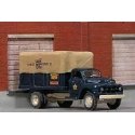 1952 Mercury Express Truck w/Canvas Cover - Resin Kit -- Unpainted - Includes Canadian Natio, HO, Sylvan Scale Models V2781